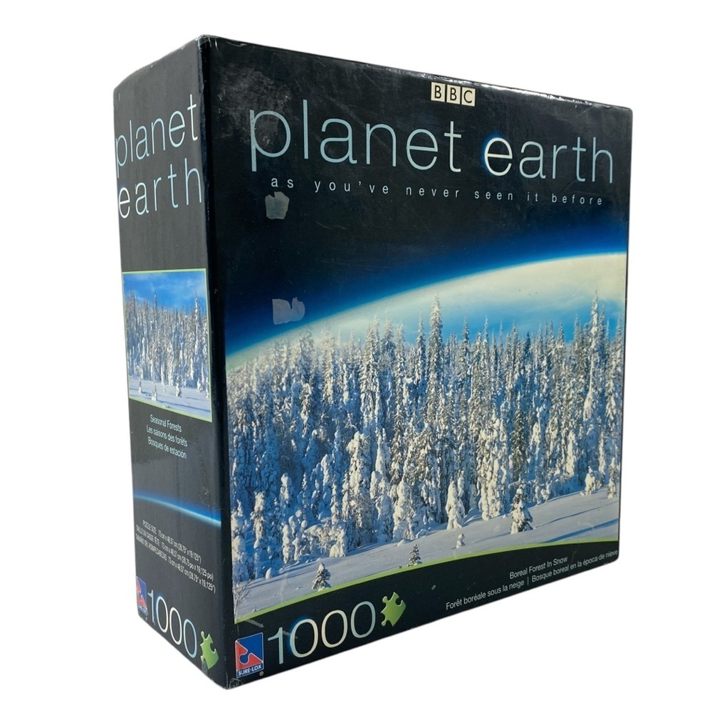 NEW Planet Earth BBC 1000 Sure Lox Pieces Puzzle New Sealed